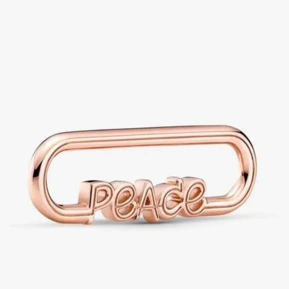 Pandora ME Styling Peace Word Link - Picture 7 of 7